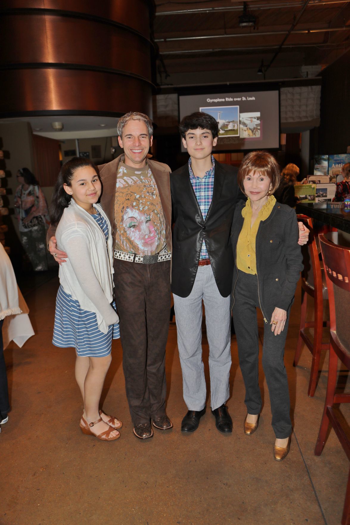 Eliana, Brook, Garett and Julie Dubman